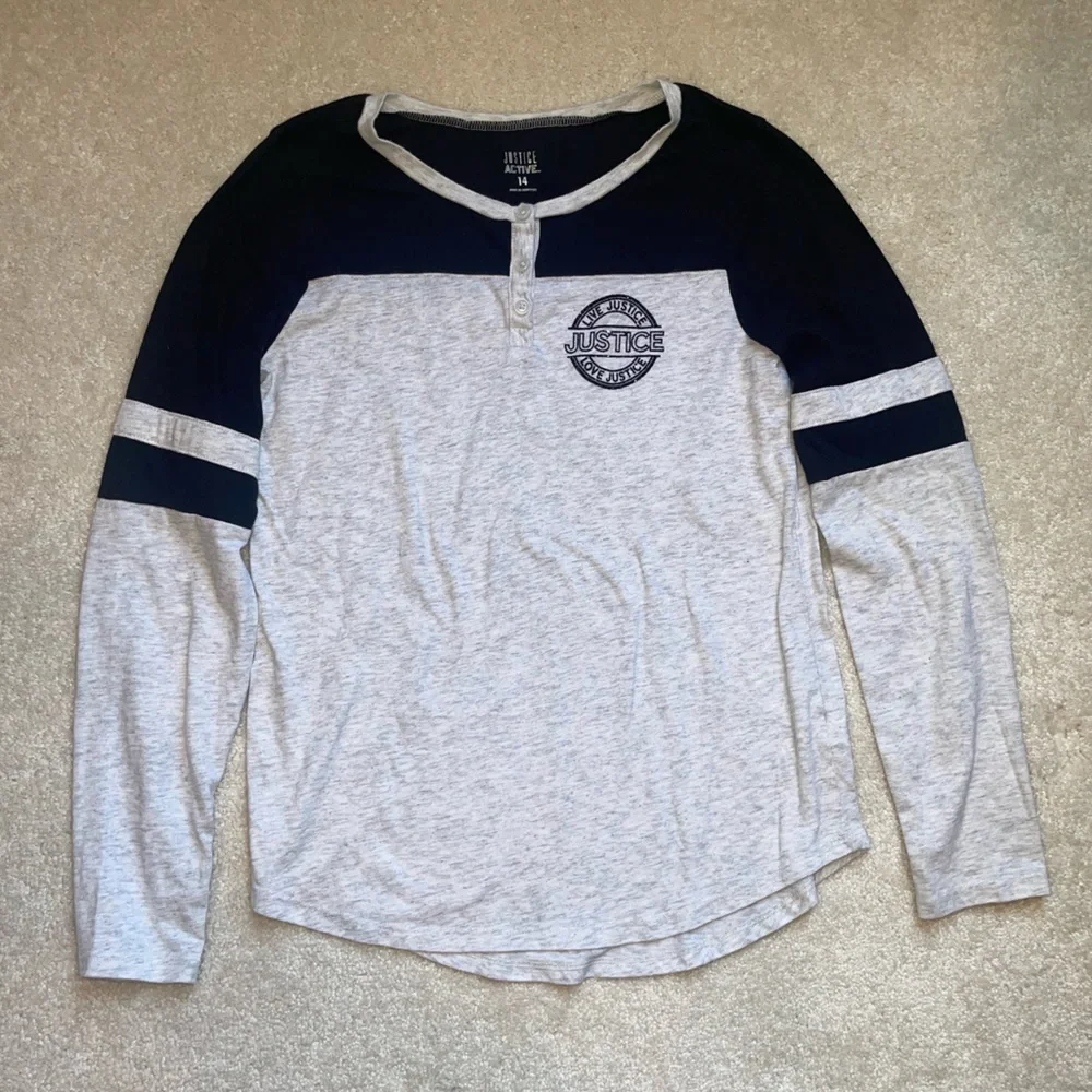 Justice long sleeve tee